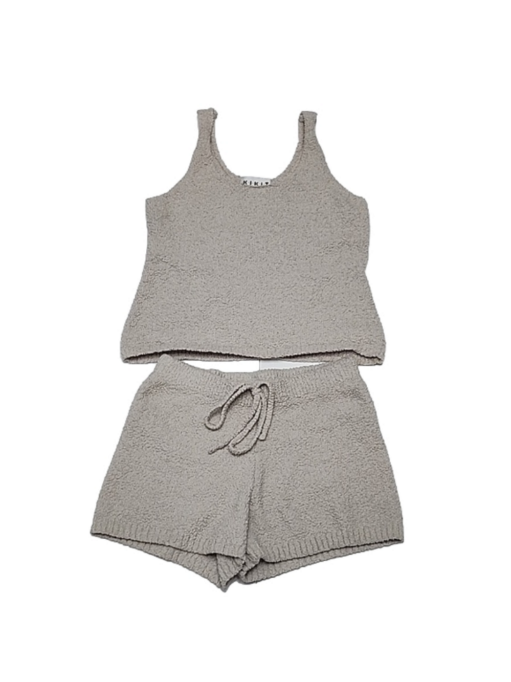 K.I.K.I.T TEDDY PAJAMAS SHORTS AND TANK SIZE SMALL